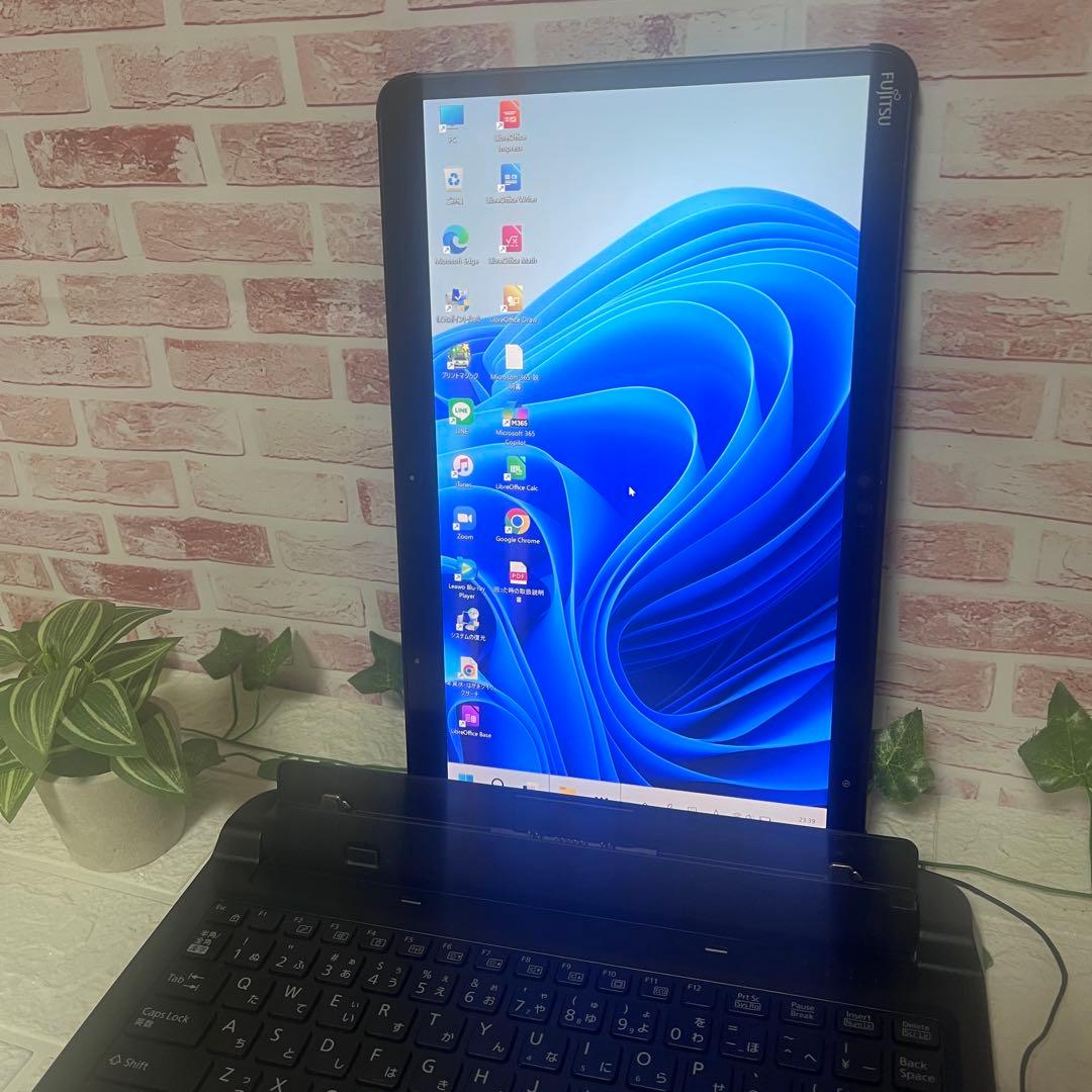 中古タッチパネル SSD128G★Q7310/DE TypeC ノートPC179