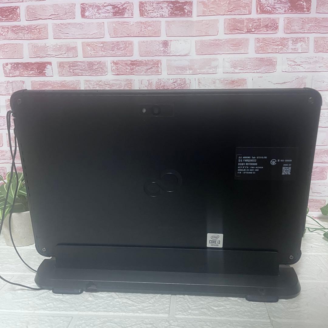 中古タッチパネル SSD128G★Q7310/DE TypeC ノートPC179