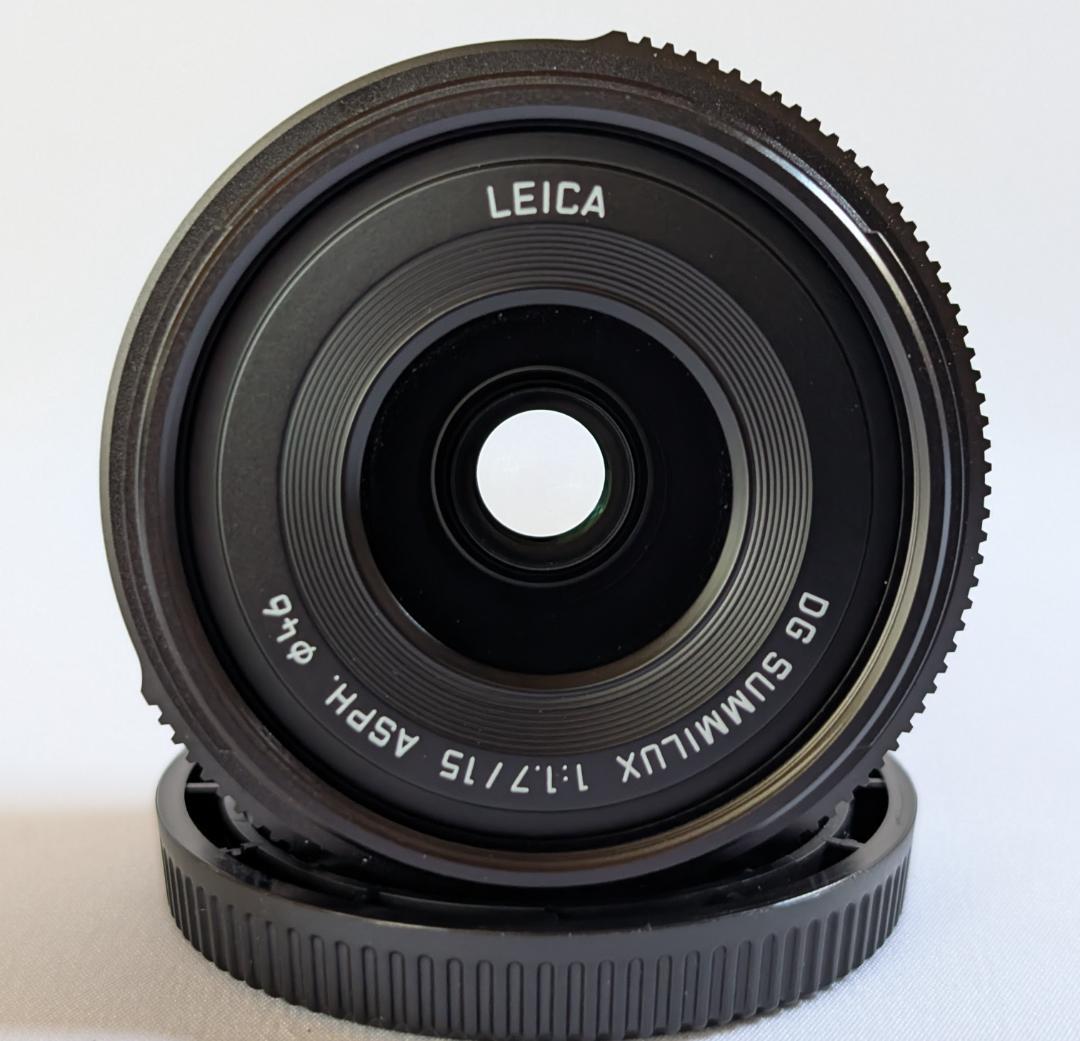 LEICA DG SUMMILUX 15mm/F1.7（ブラック）