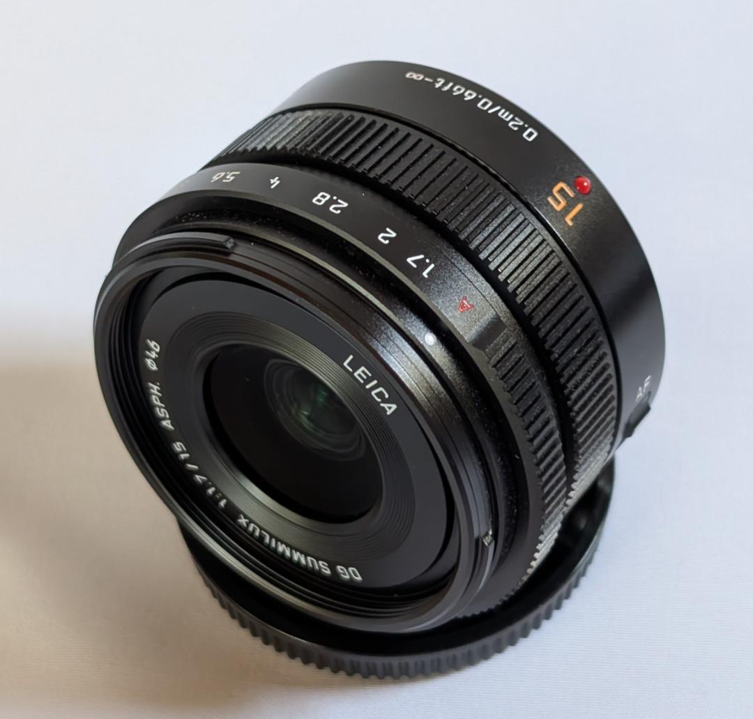 LEICA DG SUMMILUX 15mm/F1.7（ブラック）