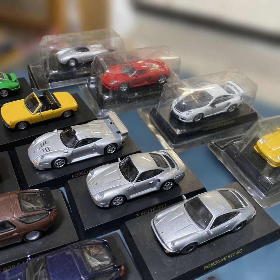 は*ち様 ミニカーポルシェ19台いろいろ
