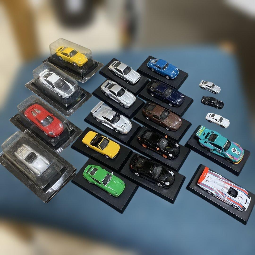 は*ち様 ミニカーポルシェ19台いろいろ