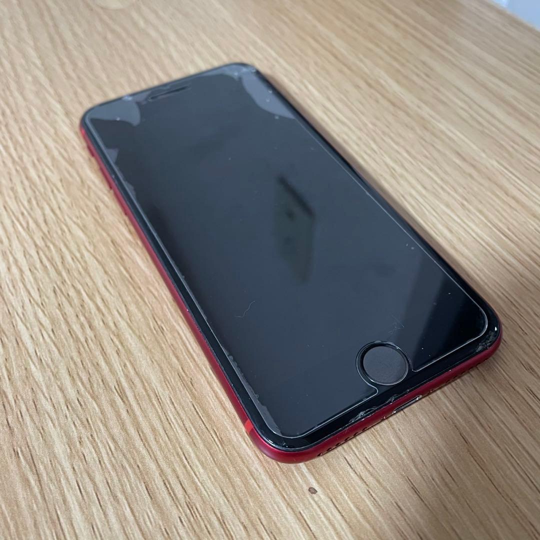 Apple iPhone SE (第2世代) PRODUCT(RED) 画面割れ