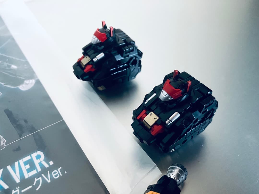 ダイアクロン　ホークヴァーサルター　ダークVer. 限定　２体セット　欠品あり