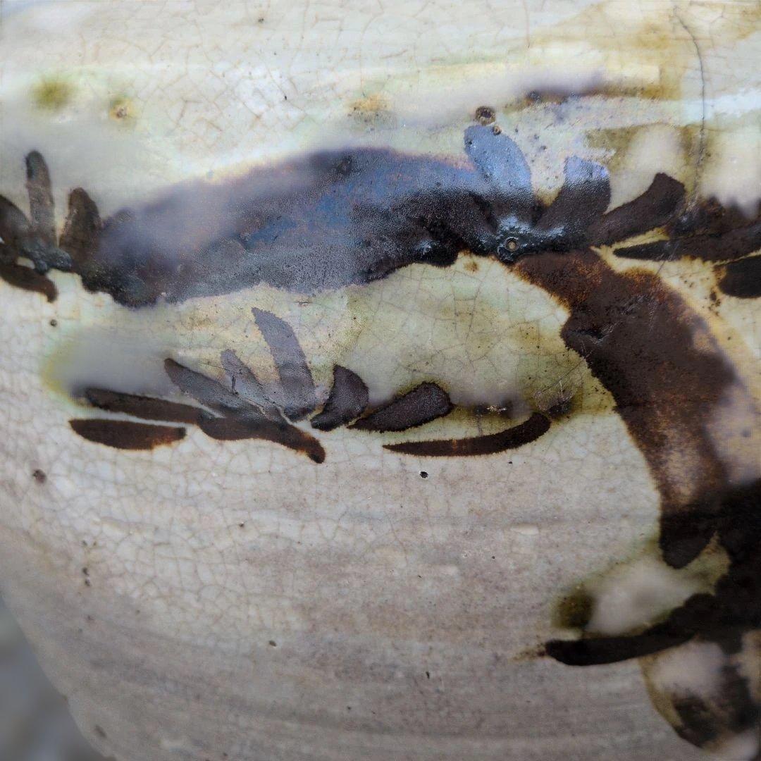 【唐津　(松絵の水甕)】