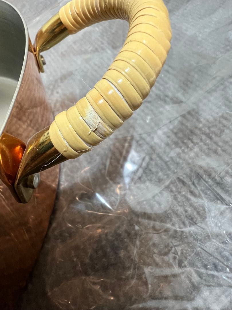 【美品】新光金属 COPPER100 WARE 純銅 すきやき鍋22cm