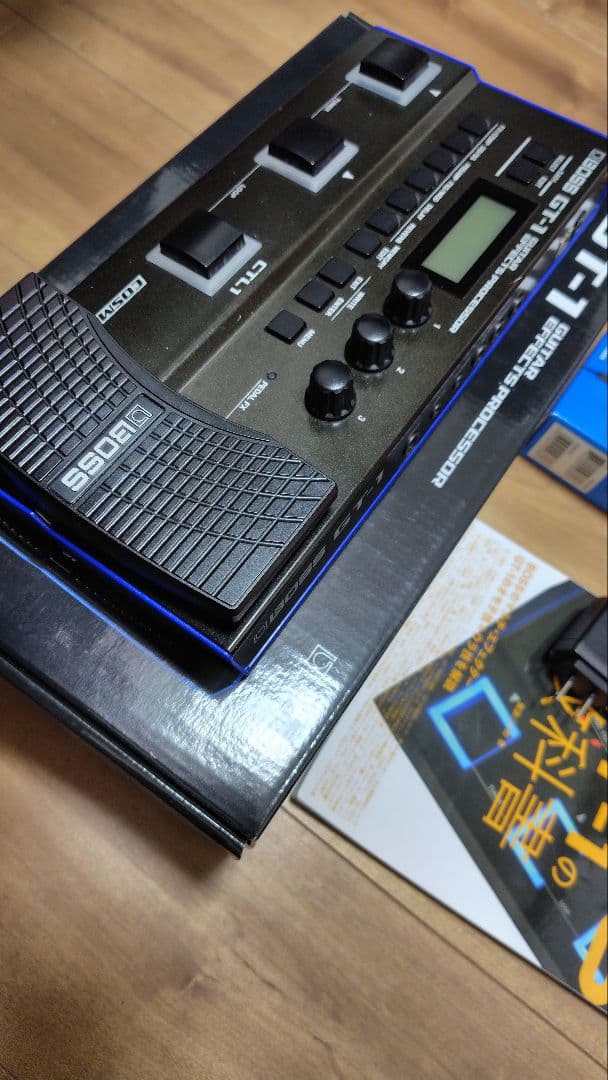 BOSS マルチエフェクター　GT-1　PSA100S　教科書　セット