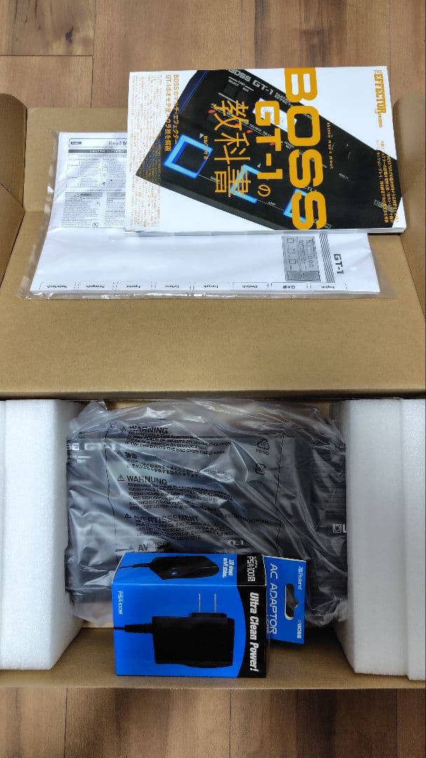 BOSS マルチエフェクター　GT-1　PSA100S　教科書　セット