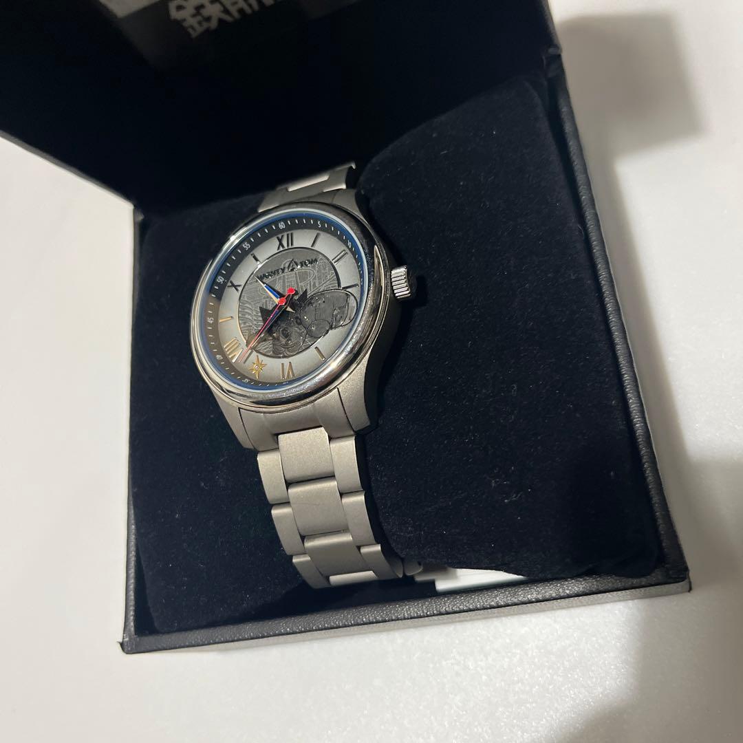 鉄腕アトム 腕時計 アトムデビュー70周年記念 チタン製メカニカルウォッチ