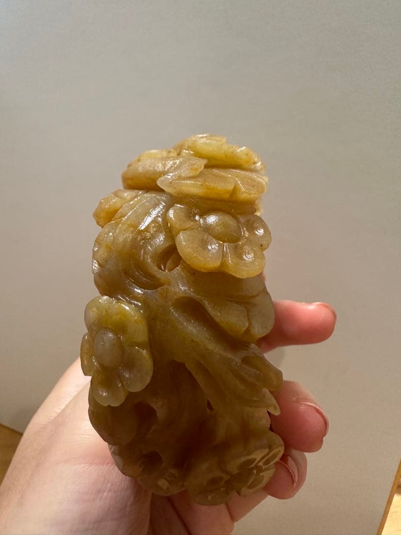 春節祭　花開冨貴　糖色原石バングル