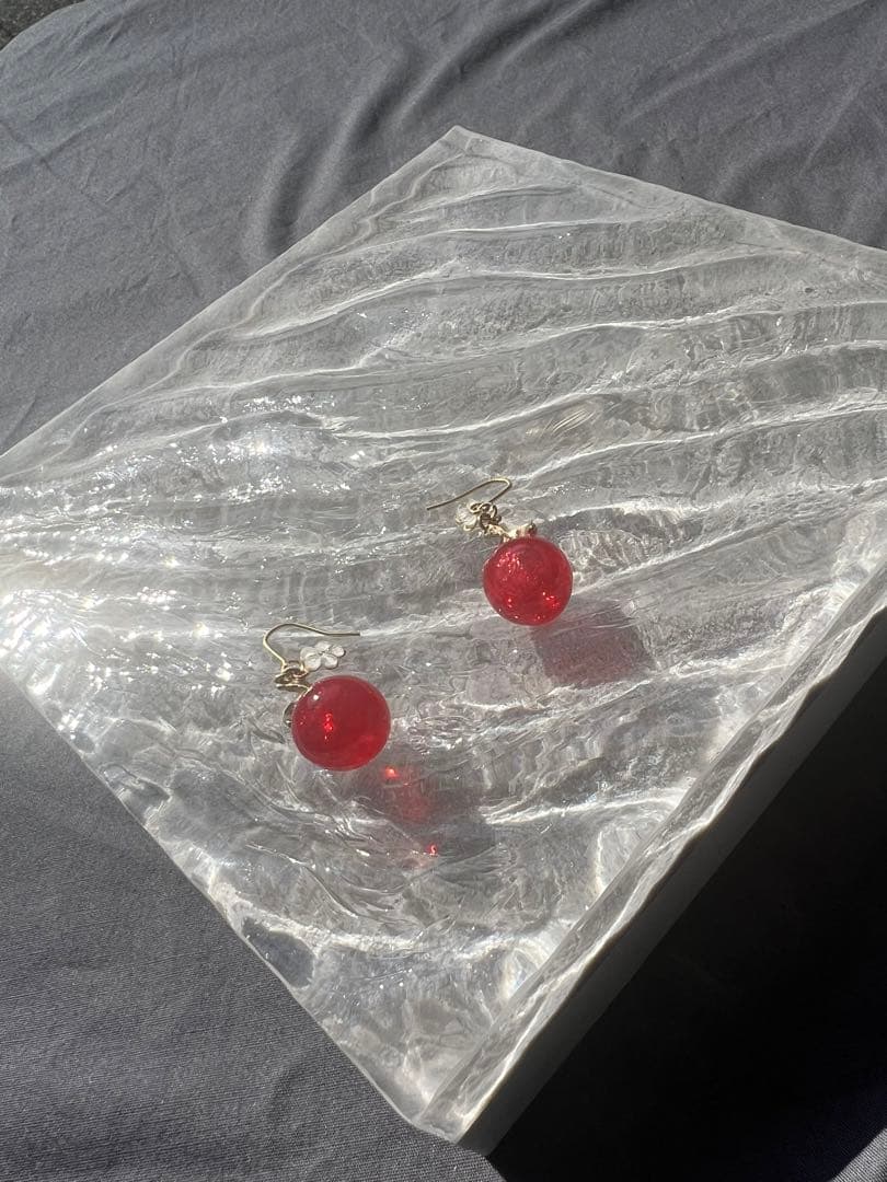 【波紋アート】AQUA ELEMENT／砂紋／15cmハート／ナチュラルサンド／