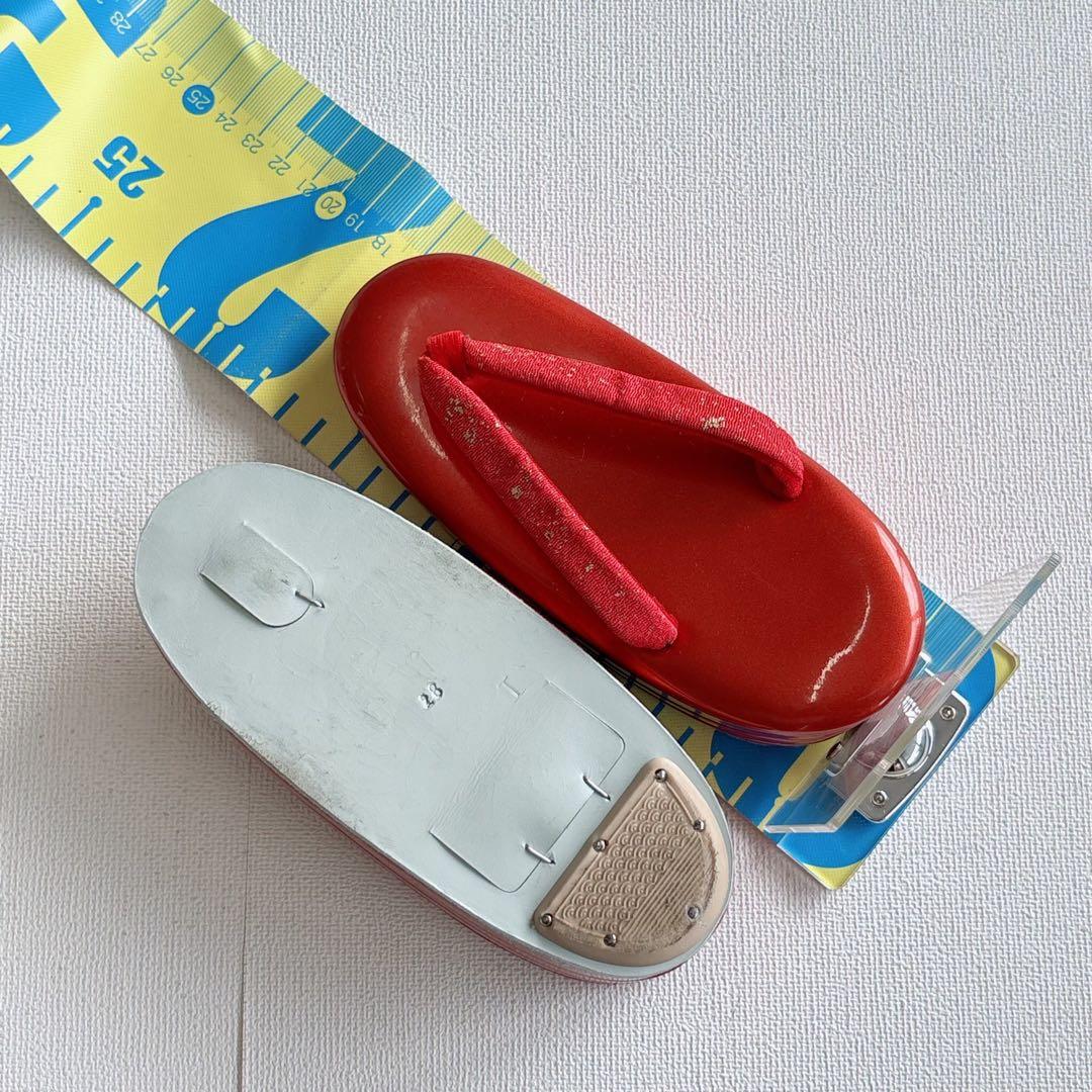 七五三　7歳女の子　フルセット　きもの　赤　小振袖　古典柄　家紋　7289