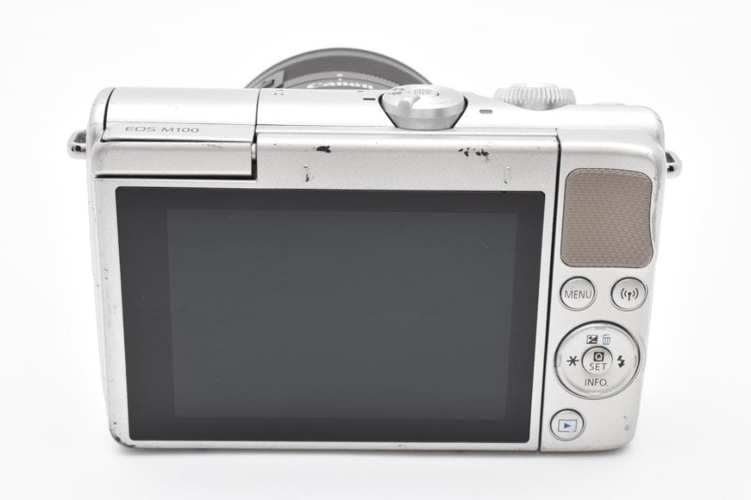 Canon EOS M100 標準レンズキット グレー