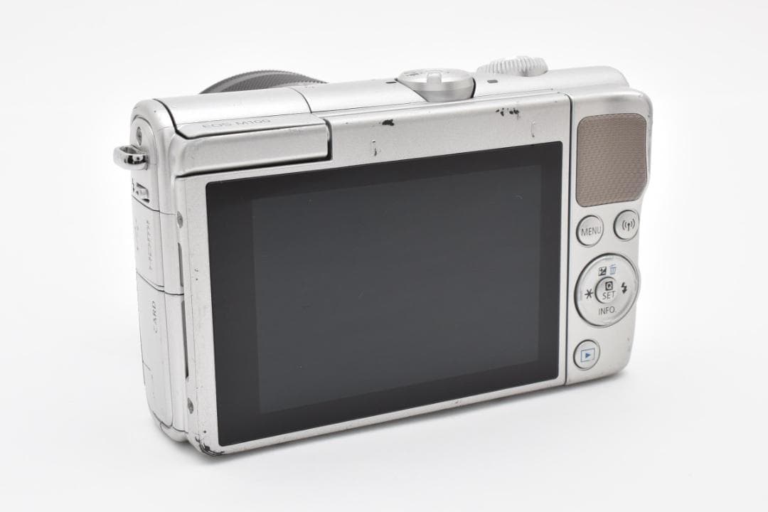 Canon EOS M100 標準レンズキット グレー