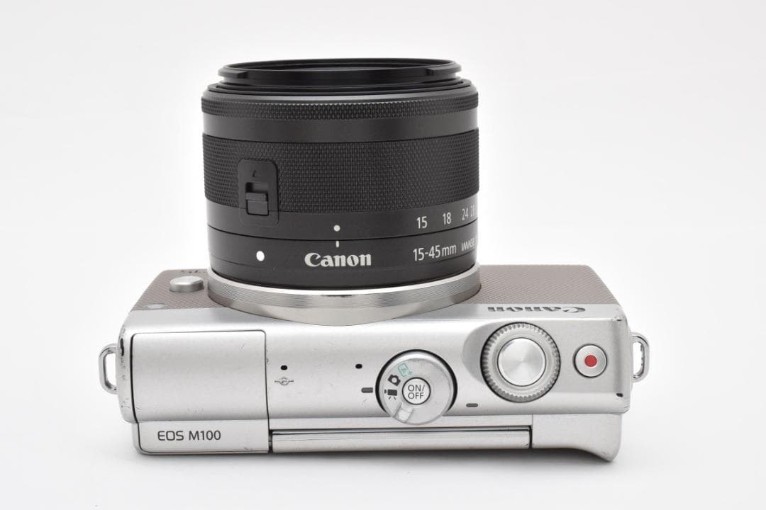 Canon EOS M100 標準レンズキット グレー