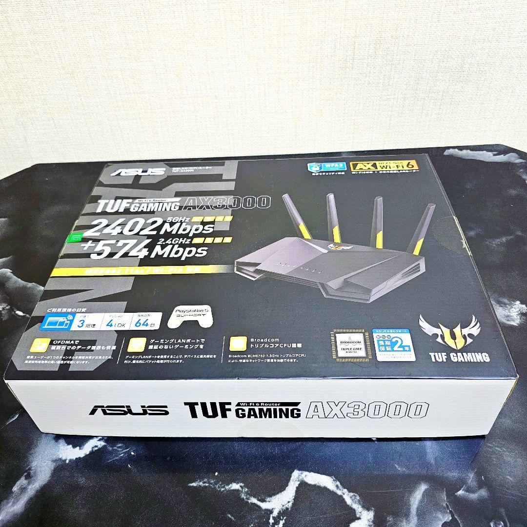 美品 ASUS Gaming AX3000 無線ルーター WIFI 6.1