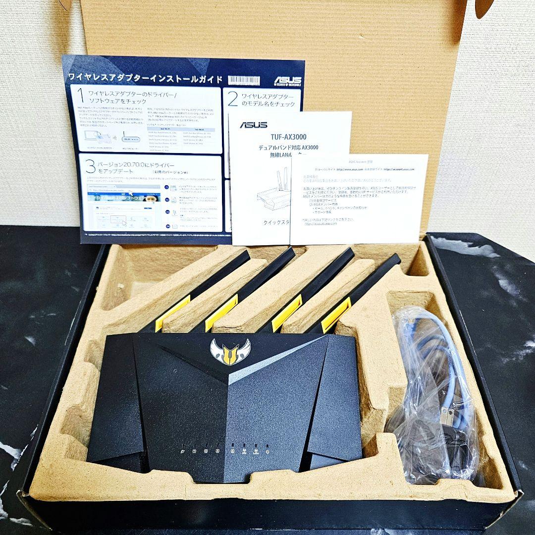 美品 ASUS Gaming AX3000 無線ルーター WIFI 6.1