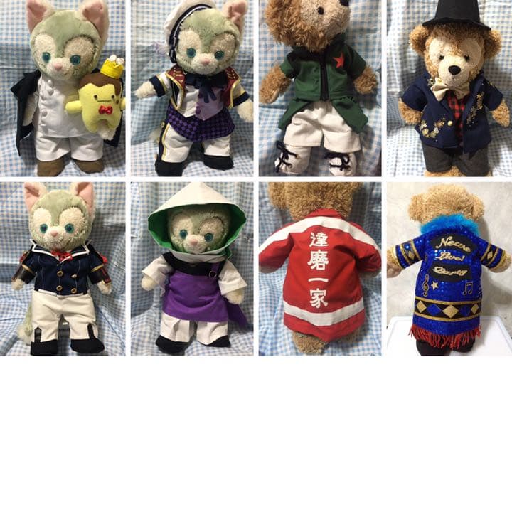 ダッフィー フレンズ  オーダーメイド ジェラトーニ ステラルー コスチューム