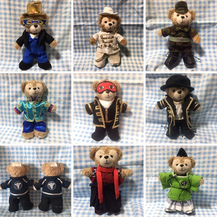 ダッフィー フレンズ  オーダーメイド ジェラトーニ ステラルー コスチューム