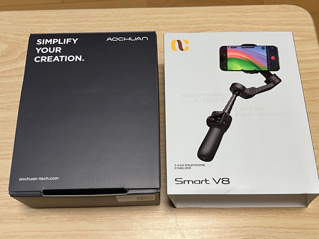【美品】AOCHUAN Smart V8 AIセンサー付 3軸ジンバル