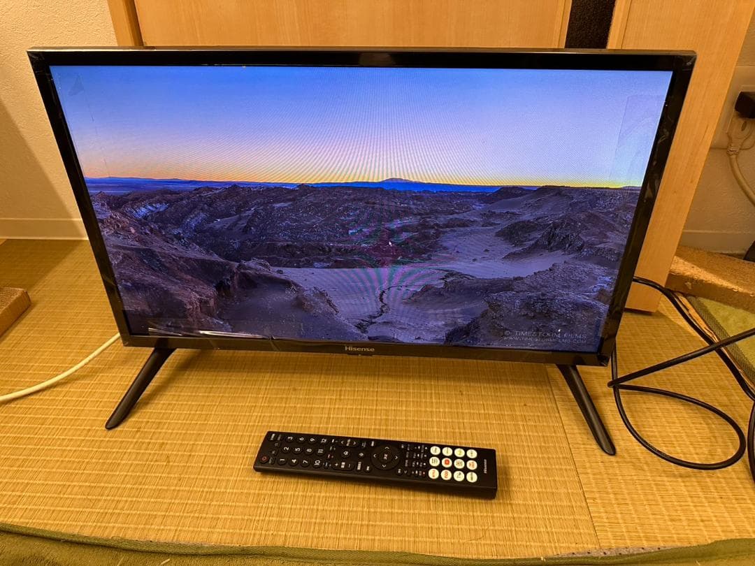 25年未使用近!ハイセンス hisense 24型　スマートテレビ 24A40N