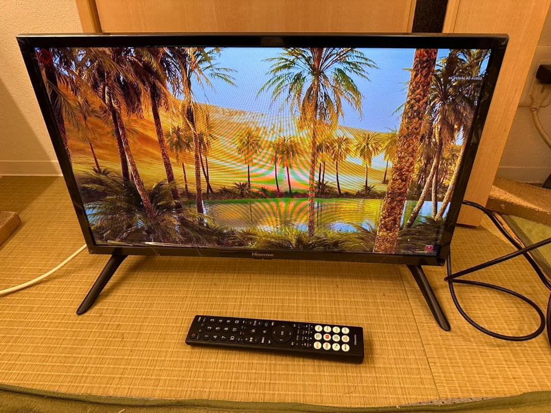 25年未使用近!ハイセンス hisense 24型　スマートテレビ 24A40N