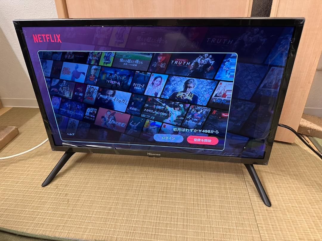 25年未使用近!ハイセンス hisense 24型　スマートテレビ 24A40N