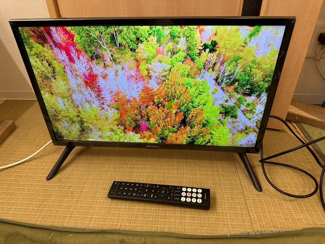 25年未使用近!ハイセンス hisense 24型　スマートテレビ 24A40N