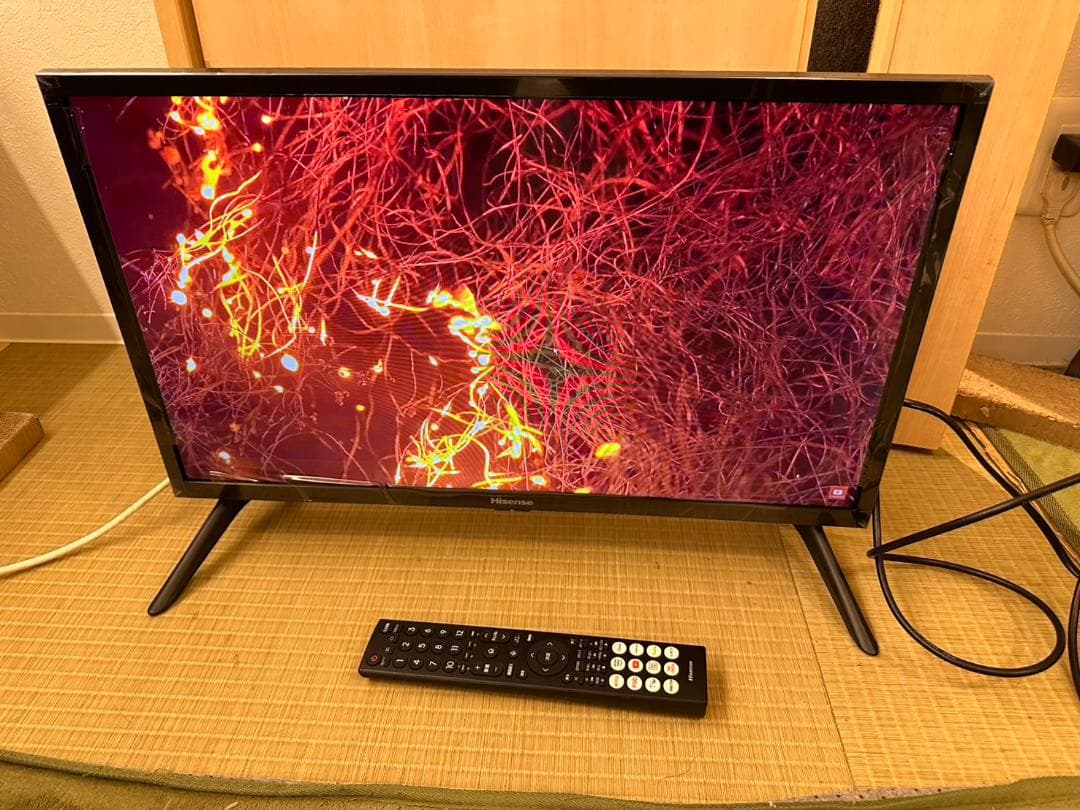 25年未使用近!ハイセンス hisense 24型　スマートテレビ 24A40N