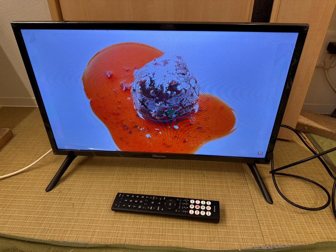 25年未使用近!ハイセンス hisense 24型　スマートテレビ 24A40N