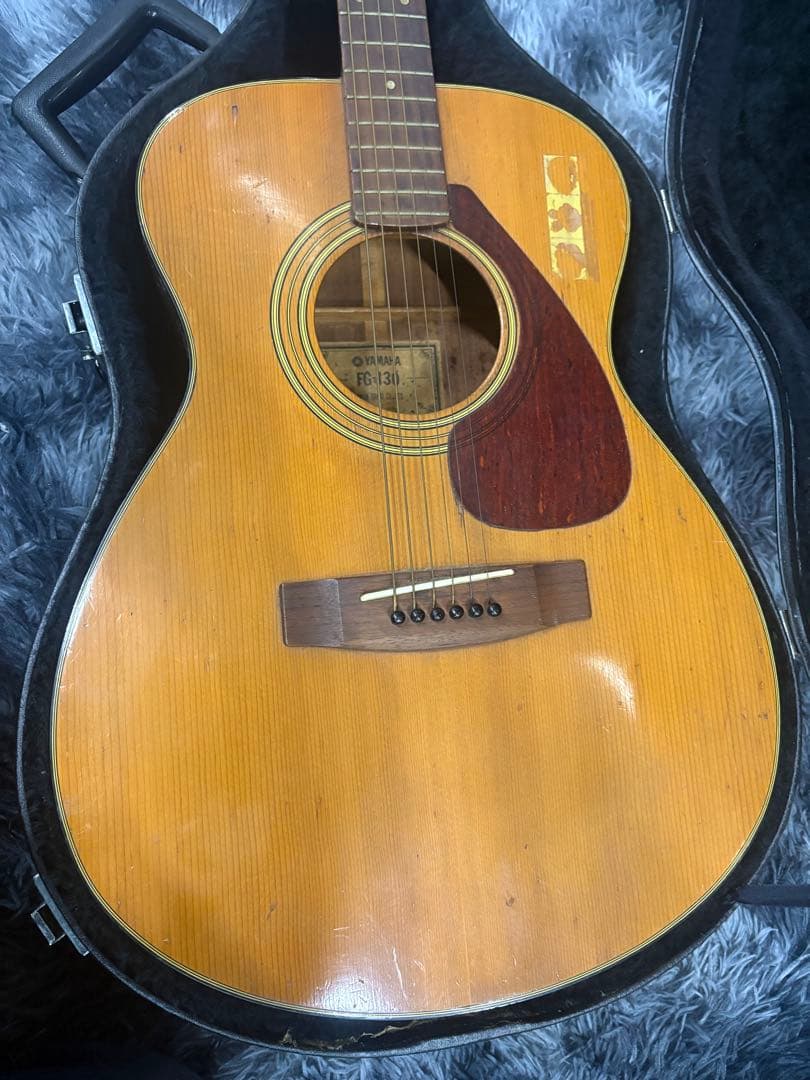 K）Yamaha アコースティックギターグリーンラベルFG–130