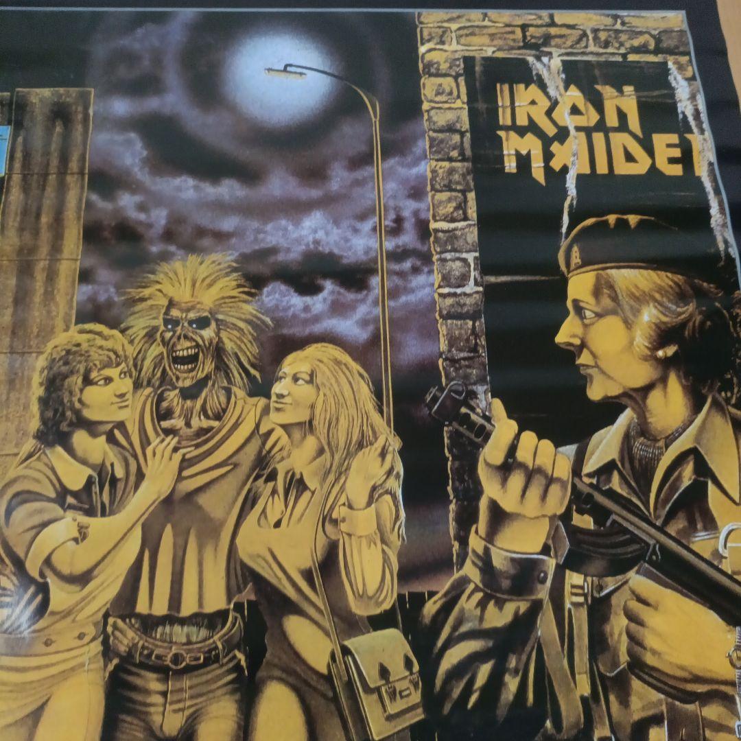 IRON MAIDEN “Women In Uniform” 1980 ポスター