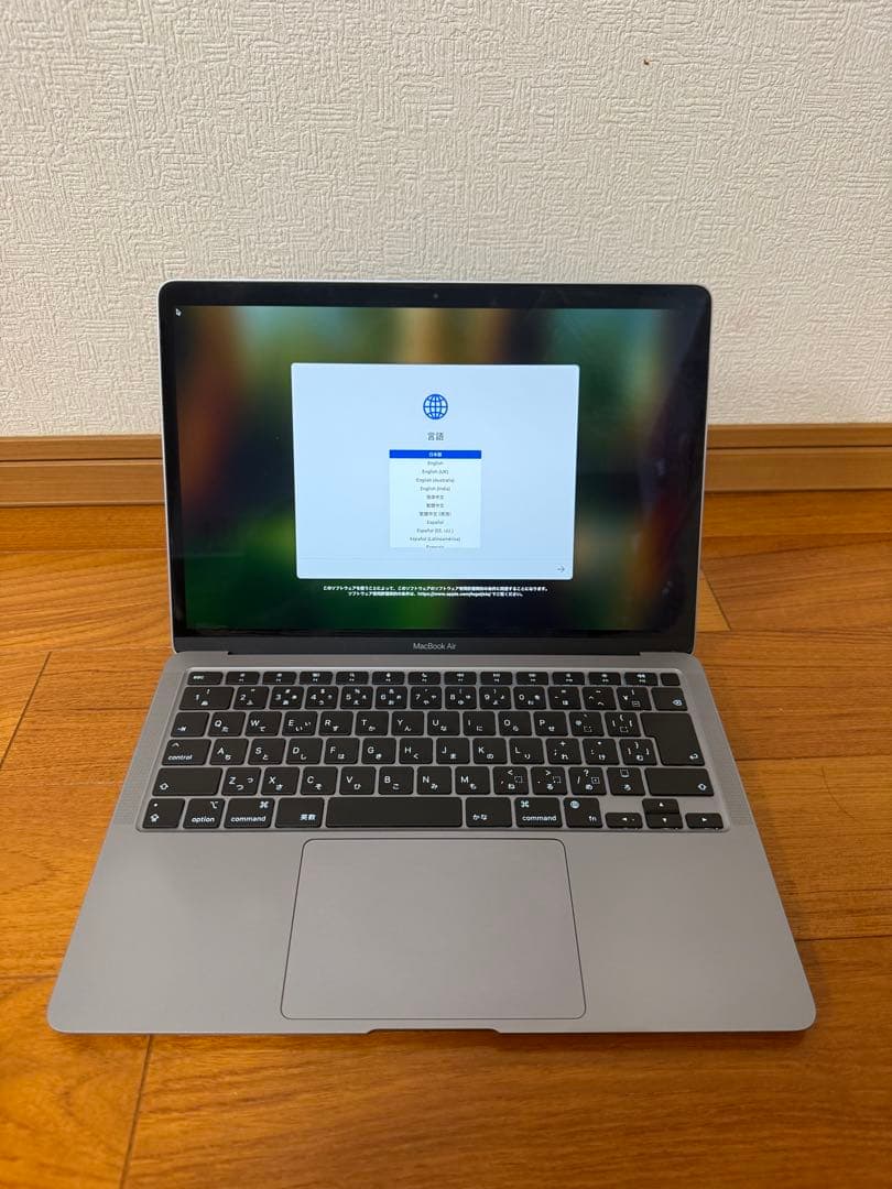 MacBook Air (M1, 2020)スペースグレイ 16GB/256GB