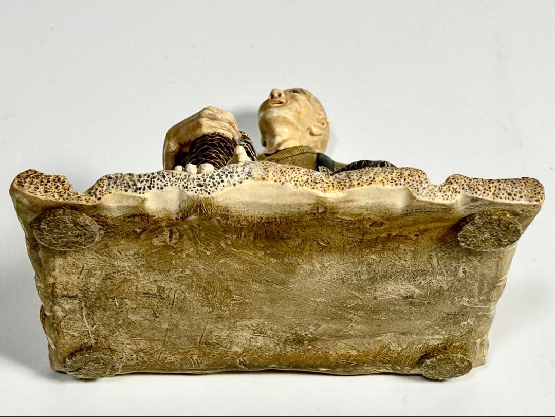 十二代 沈寿官 老爺陶人形 明治 薩摩焼 本薩摩