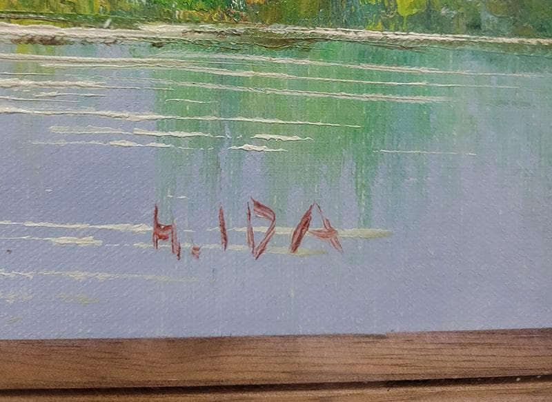 【絵画・複製品】街並み　JOA-246