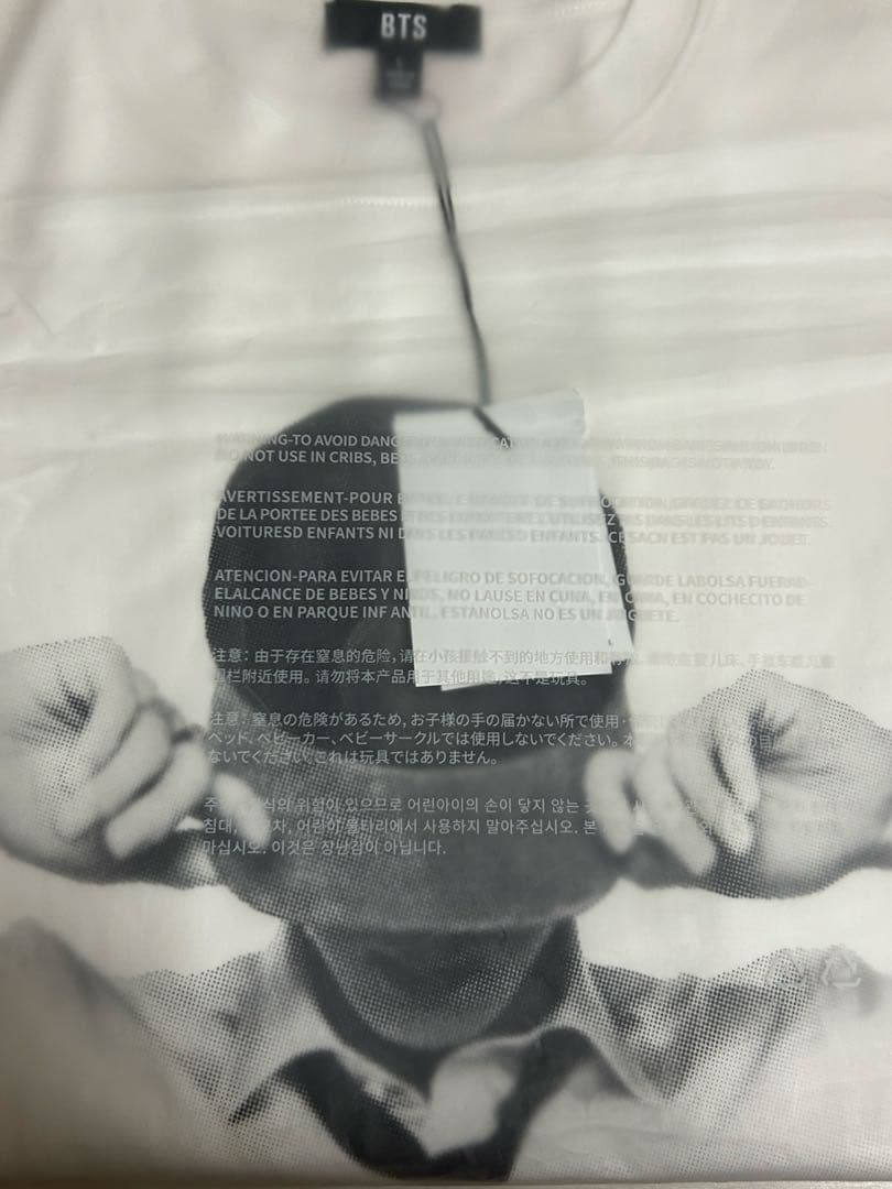 BTS ARIRANG ポップアップ　JIN ジン　Tシャツ　Lサイズ