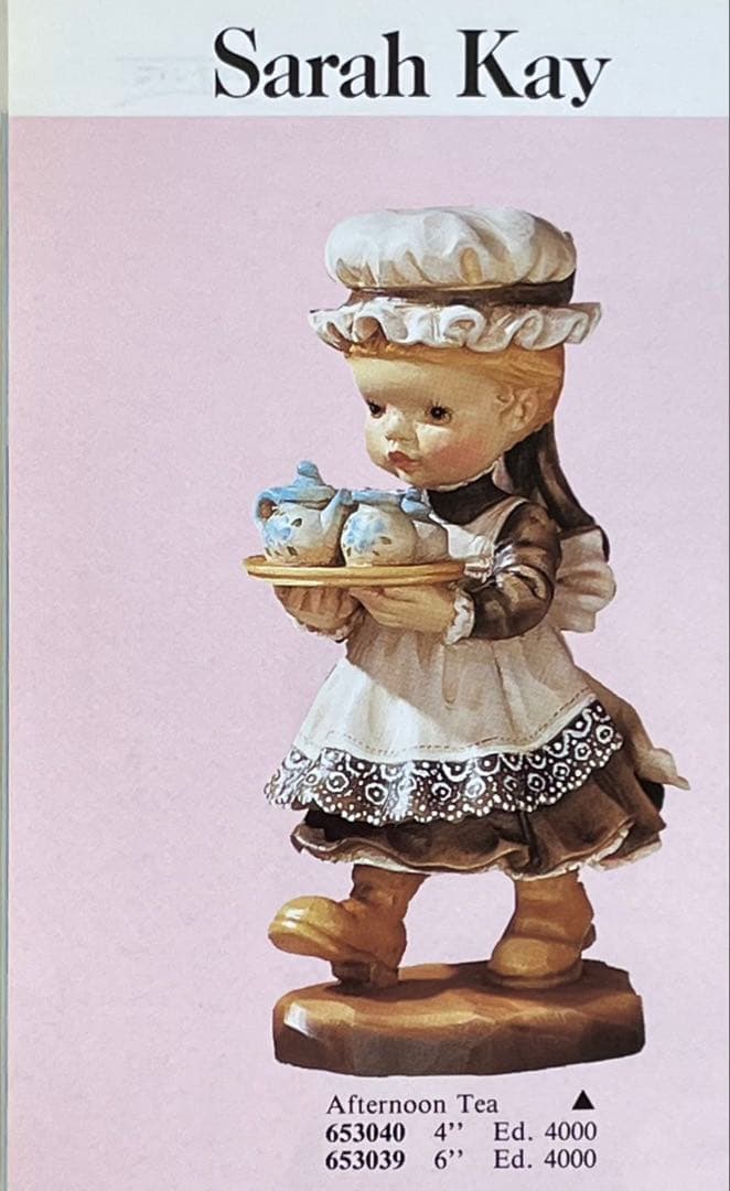 アンリ人形　ANRI サラ・ケイ　17㎝　　　【Afternoon Tea】②