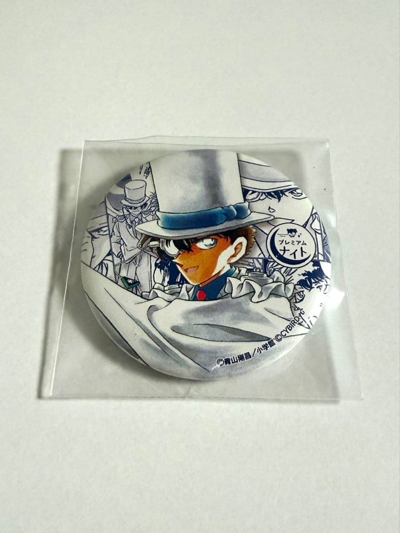 名探偵コナン プレミアムナイト 缶バッジ 怪盗キッド 新品未使用