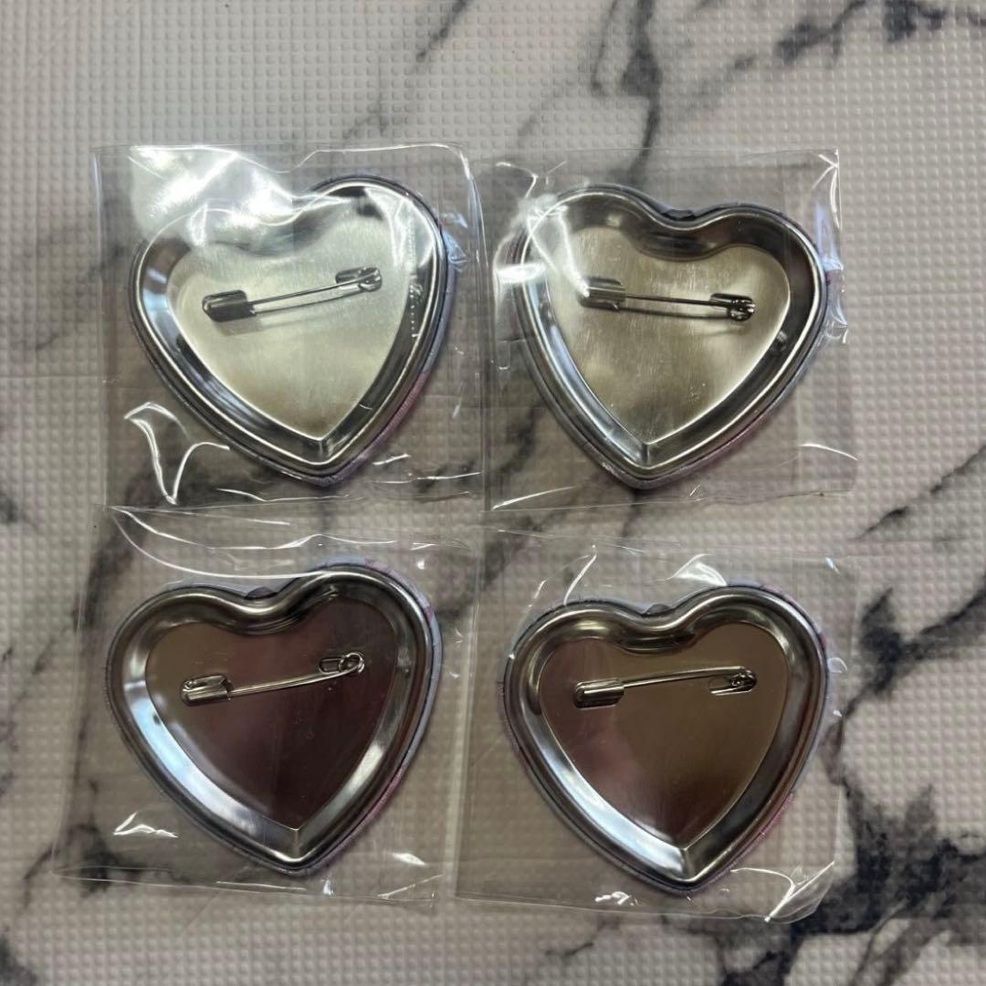 brothers conflict ハート型　缶バッジ　AGF 朝日奈椿