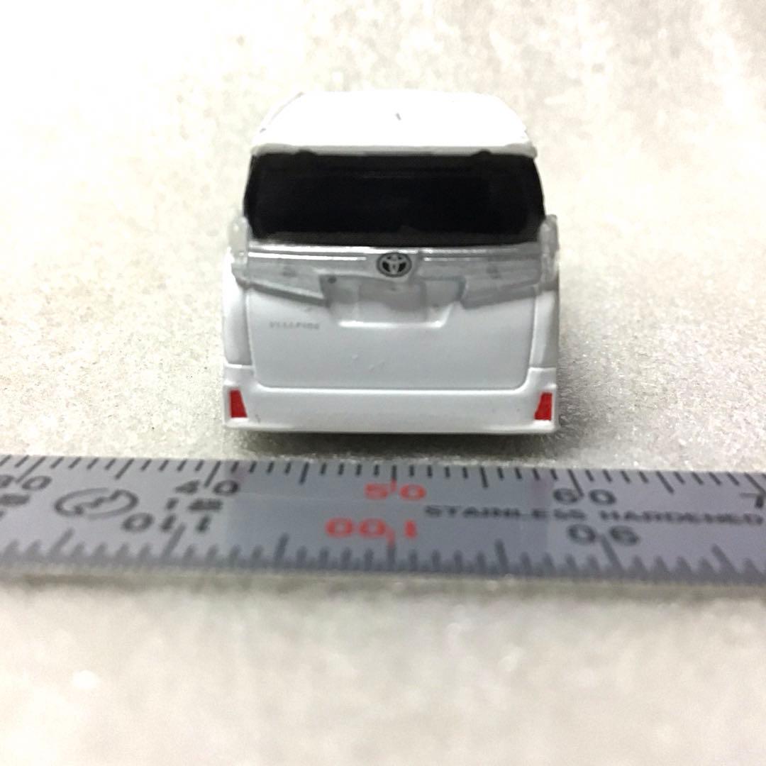 のり～様 リクエスト確認用　 トヨタ　ヴェルファイア　ミニカー　　ホワイト
