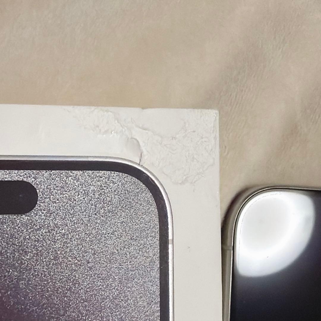 iPhone 15 Pro ホワイトチタニウム