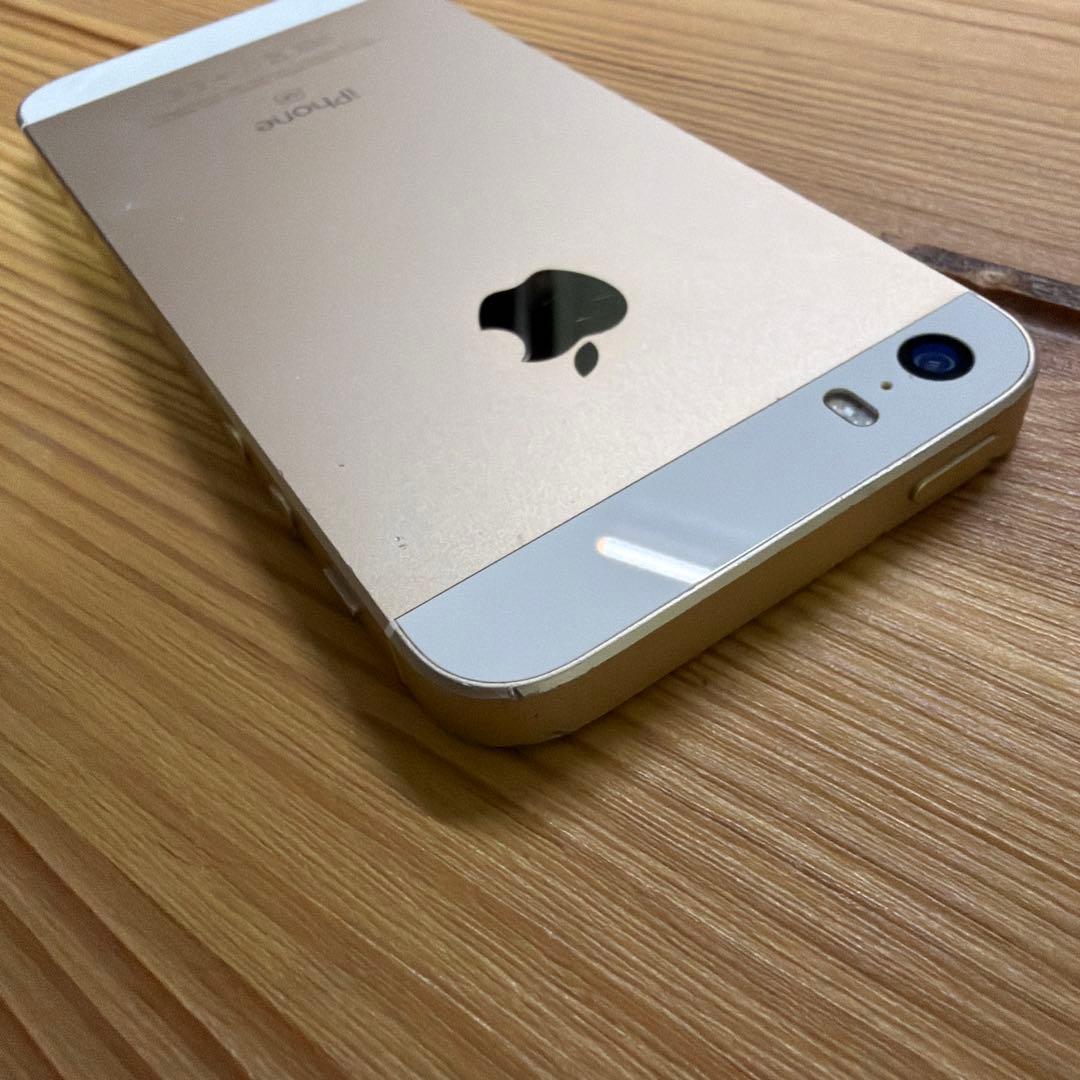 iPhone SE （第1世代） 64GB ゴールド　バッテリー77%