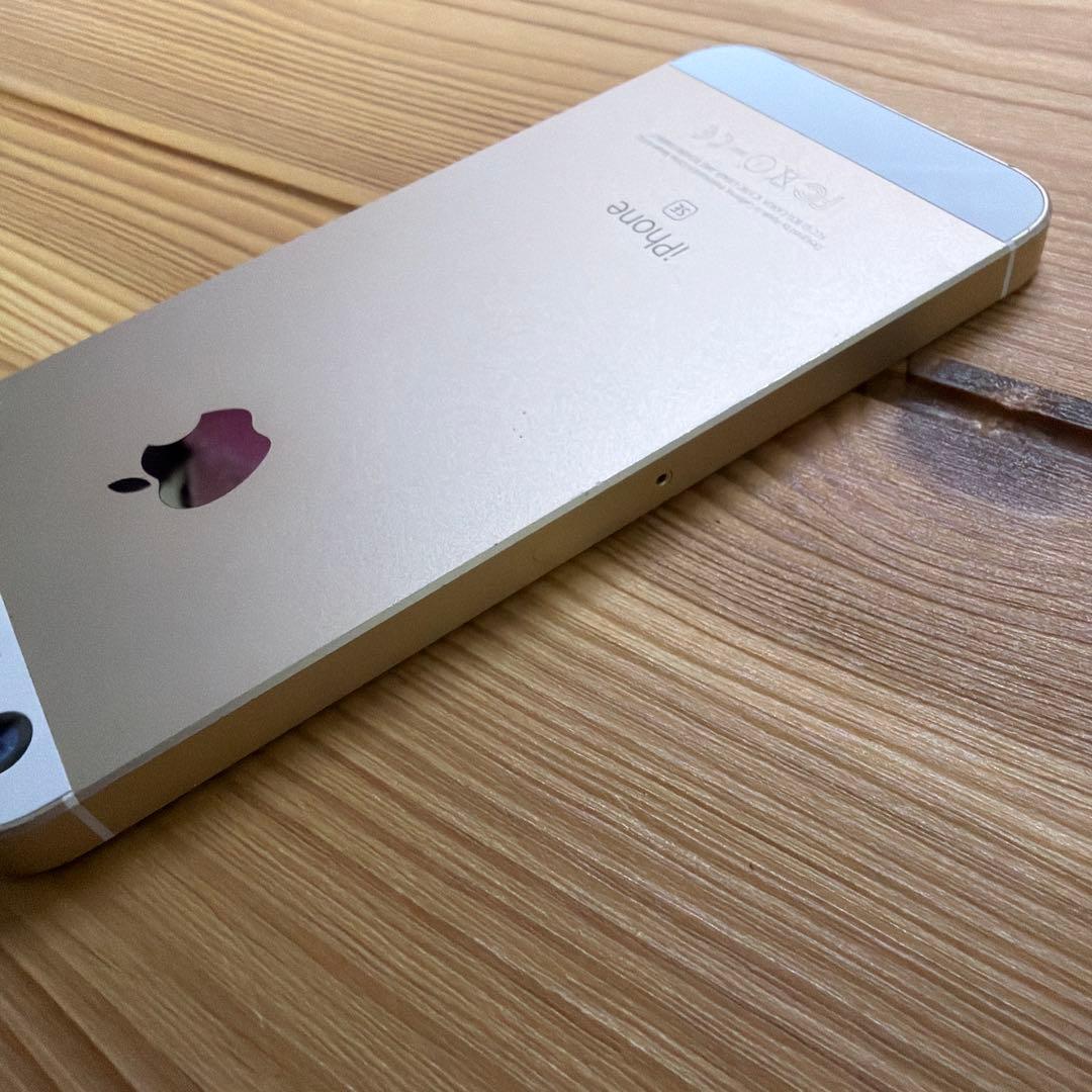 iPhone SE （第1世代） 64GB ゴールド　バッテリー77%