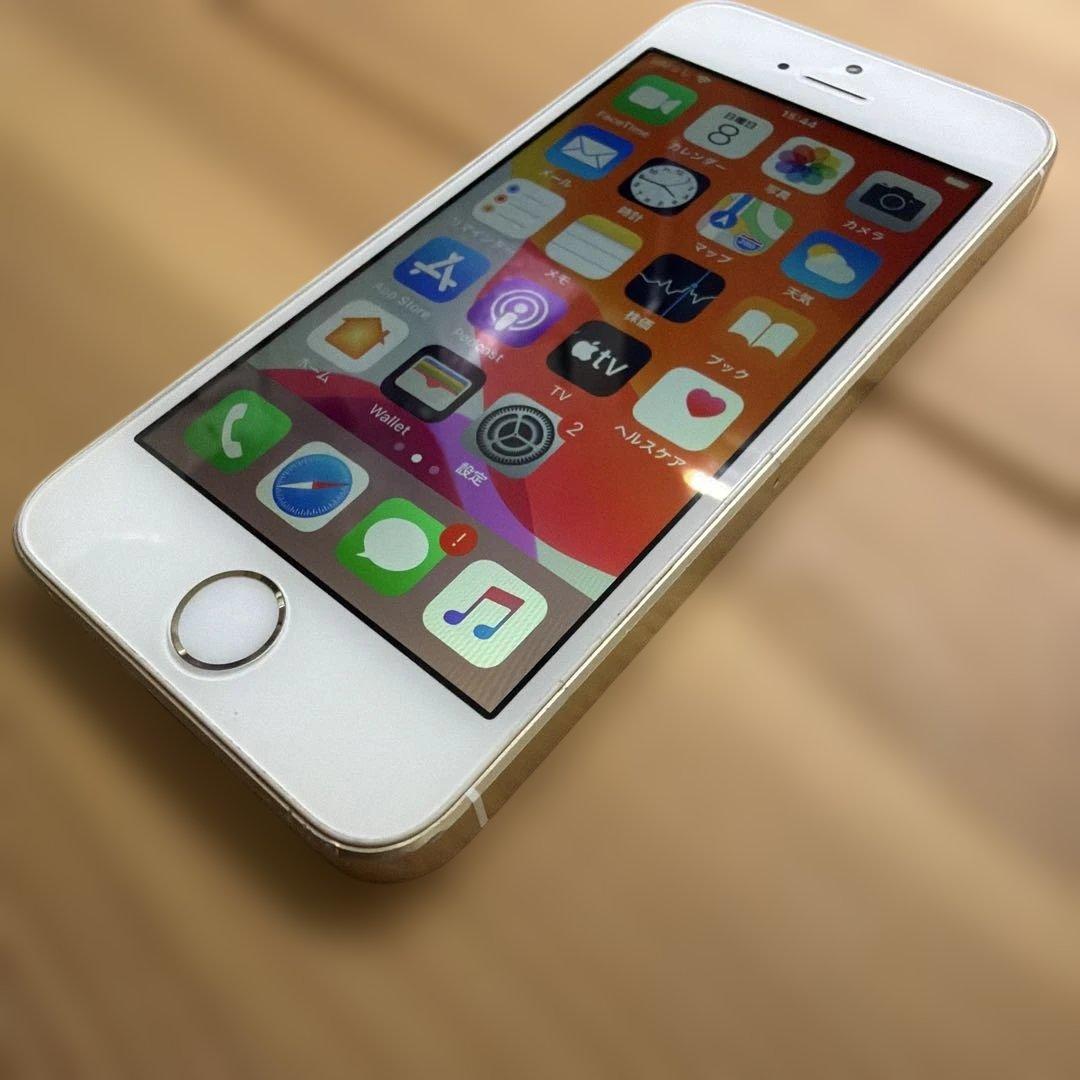 iPhone SE （第1世代） 64GB ゴールド　バッテリー77%