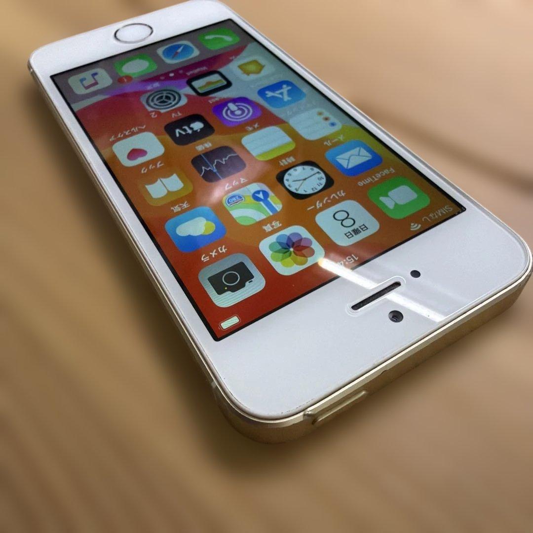 iPhone SE （第1世代） 64GB ゴールド　バッテリー77%