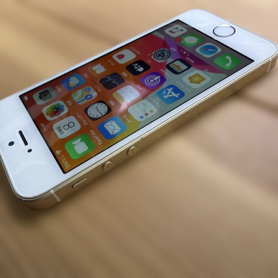 iPhone SE （第1世代） 64GB ゴールド　バッテリー77%