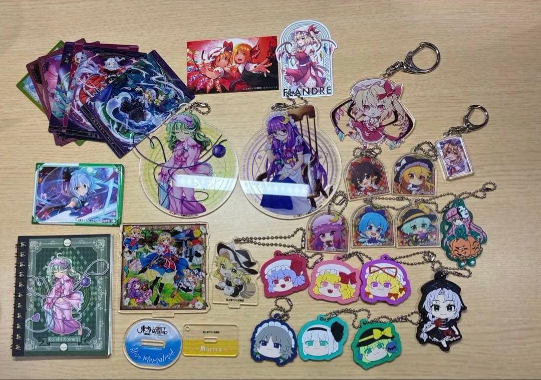 東方 グッズ まとめ売り ダンマクカグラ ロスワ CD 原作 缶バッジ 永夜抄