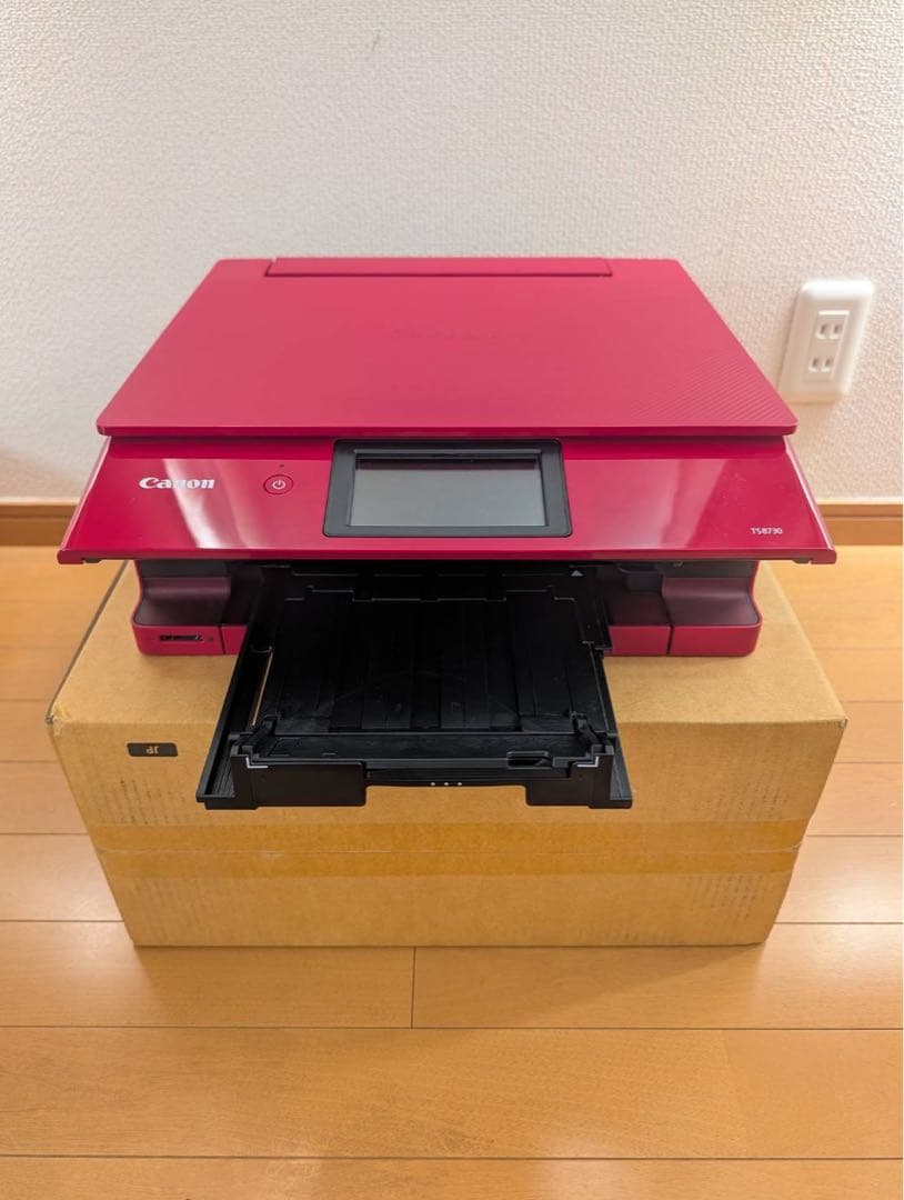 Canon TS8370 赤 インクジェットプリンター