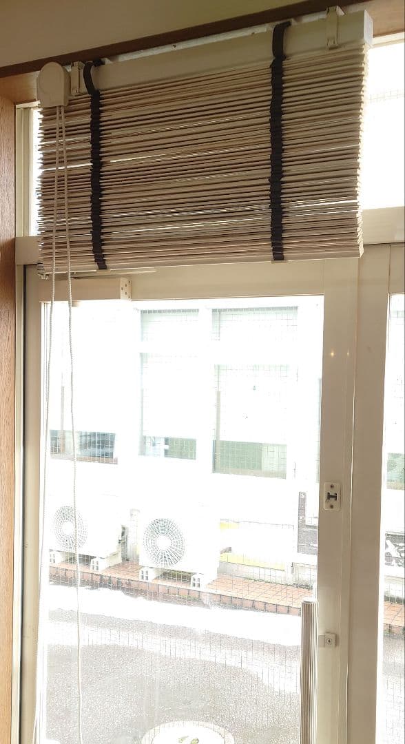 激安！美品！国内メーカー「ニチベイ」木製ブラインド　25ミリスラット