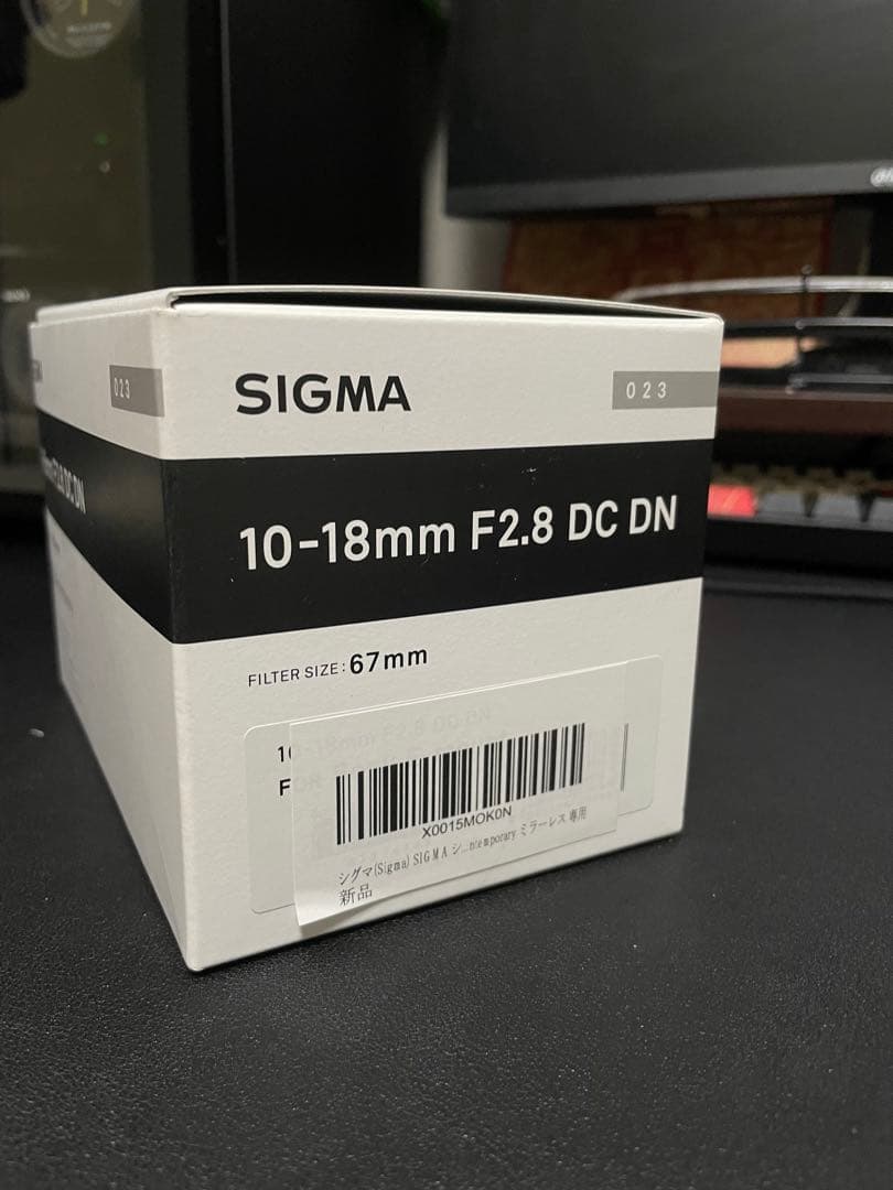 【新品・未使用】SIGMA 10-18mm F2.8 DC DN Sony E